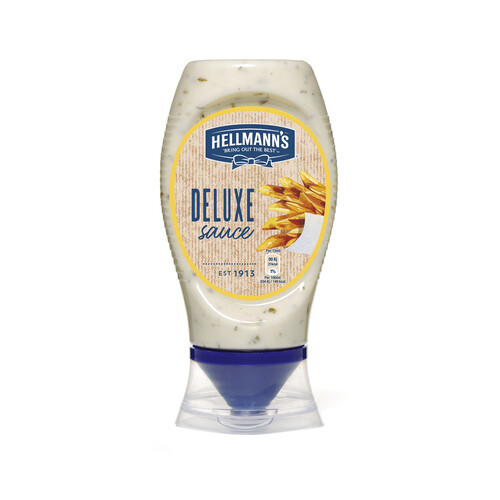 Alcampo HELLMANN'S Salsa deluxe especial para patatas 250 ml