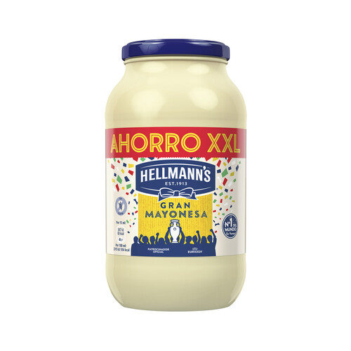 Alcampo HELLMANN'S Salsa mayonesa en formato frasco 825 ml