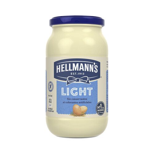 Alcampo HELLMANN'S Salsa mayonesa light frasco 430 ml