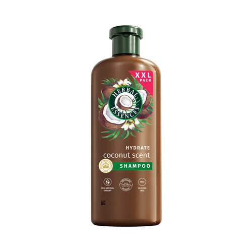Alcampo HERBAL ESSENCES Champú hidratante con aroma a coco para cabellos muy secos 680 ml