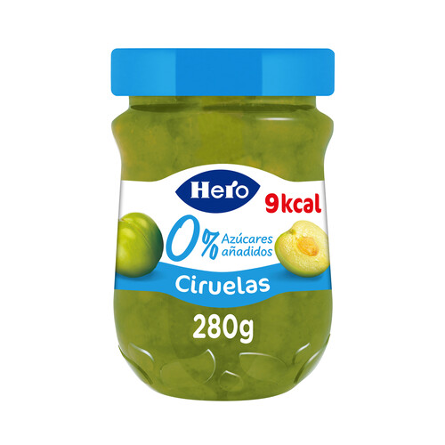 Alcampo HERO 0% Confitura de ciruela sin azúcares añadidos 280 g