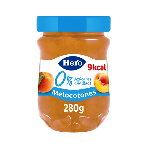 Alcampo HERO 0% Confitura de melocotón sin azúcares añadidos 280 g