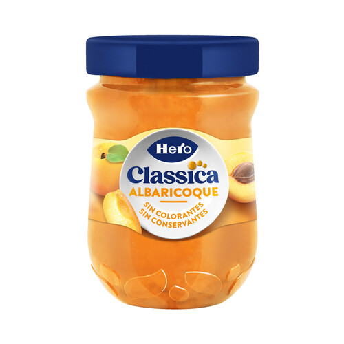Alcampo HERO Classica Mermelada de albaricoque sin colorantes ni conservantes 330 g