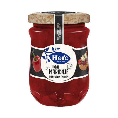 Alcampo HERO Mermelada de pimientos asados Ideal Maridaje HERO 190 G
