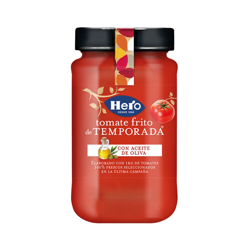 Alcampo HERO Tomate frito de temporada frasco de 370 g