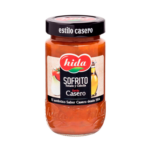 Alcampo HIDA Sofrito de tomate y cebolla frasco de 350 g