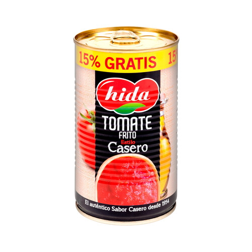 Alcampo HIDA Tomate frito estilo casero con aceite de oliva virgen extra lata de 400 g