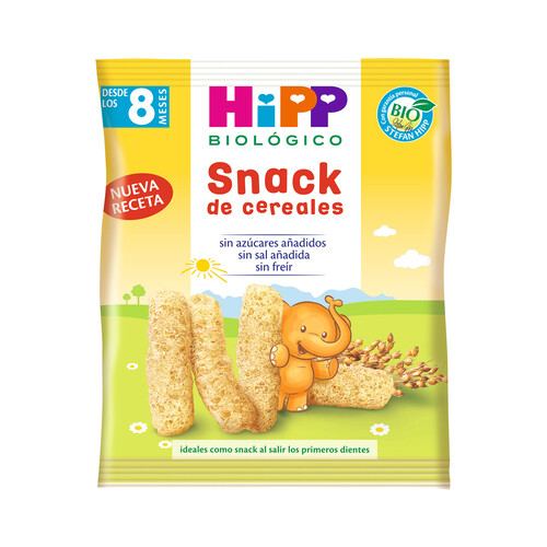 Alcampo HIPP Biológico Snack de cereales sin freir a partir de 8 meses 24 g