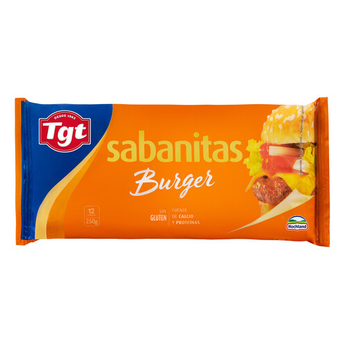 Alcampo HOCHLAND Queso fundido en lonchas cheddar HOCHLAND SABANITAS BURGUER 250 g