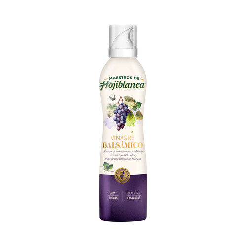 Alcampo HOJIBLANCA Vinagre balsámico en spray ideal para ensaladas 145 ml