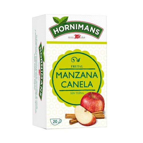 Alcampo HORNIMANS Infusion de manzana canela e hibisco 20 uds. 40 g