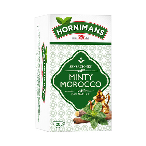 Alcampo HORNIMANS Infusión de plantas y fruta aromatizada 20 uds
