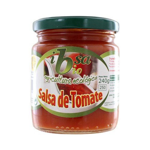 Alcampo HUERTA BERCIANA Salsa casera de tomate ecológico 240 g