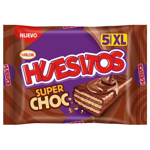 Alcampo HUESITOS Superchoc XL Barritas de huesitos tamaño 5 uds. 230 g