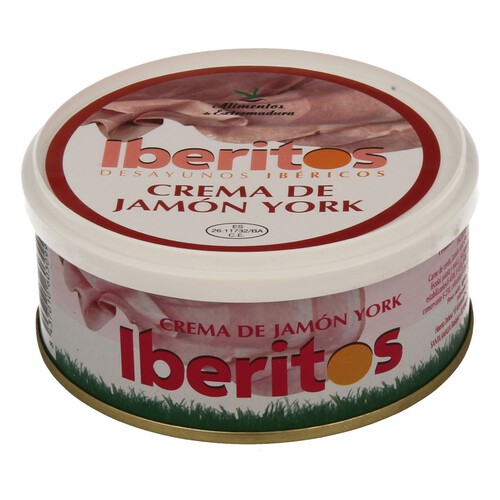 Alcampo IBERITOS Untable de jamón de york IBERITOS lata de 250 g