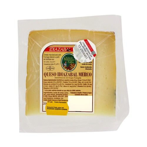 Alcampo IDIAZABAL Queso de oveja Idiazabal IDIAZABAL