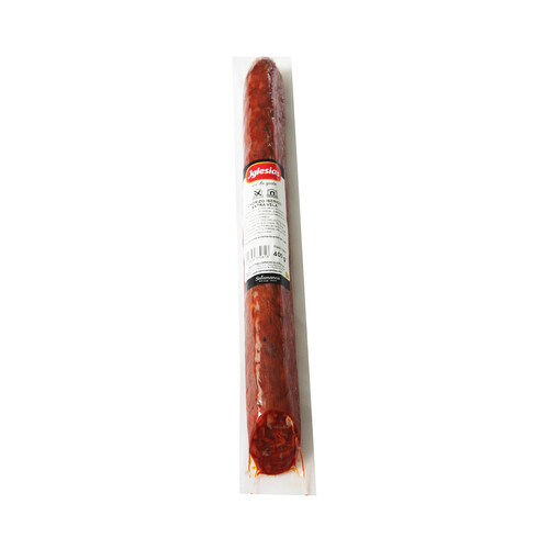 Alcampo IGLESIAS Chorizo ibérico extra de vela elaborada en Salamanca 400 g