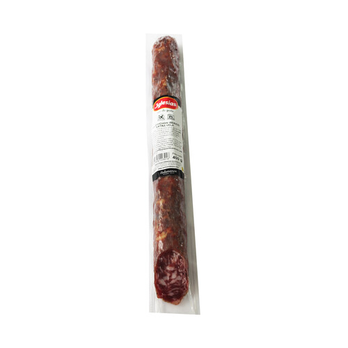 Alcampo IGLESIAS Salchichón ibérico extra vela elaborado en Salamanca 400 g
