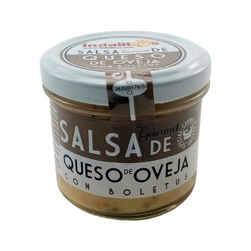 Alcampo INDALITOS Salsa queso de oveja con boletus 100 g