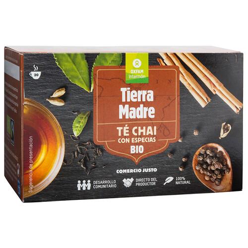 Alcampo INTERMÓN OXFAM Té Chai con especias ecológico INTERMÓN OXFAM TIERRA MADRE 40 g