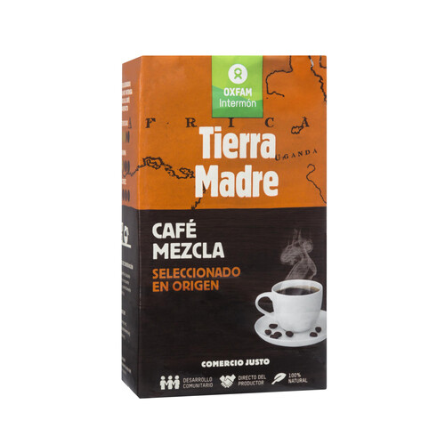 Alcampo INTERMÓN OXFAM TIERRA MADRE Café molido mezcla (50/50) 250 g