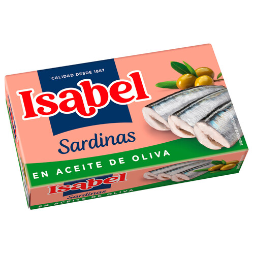 Alcampo ISABEL Sardinas en aceite de oliva lata de 81 g