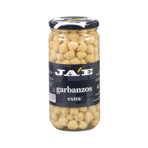 Alcampo JA'E Garbanzos cocidos JA'E frasco de 500 g