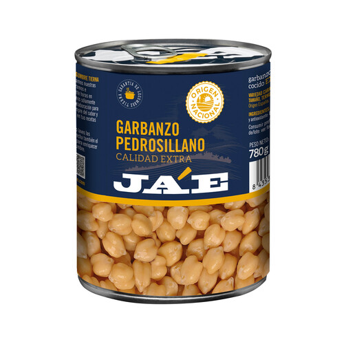 Alcampo JAE Pedrosillano Garbanzos cocidos calidad extra 500 g