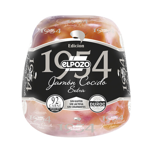 Alcampo Jamón cocido de categoria extra EL POZO Edición 1954
