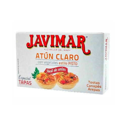 Alcampo JAVIMAR Atún claro estilo pisto con vegetales 72 g