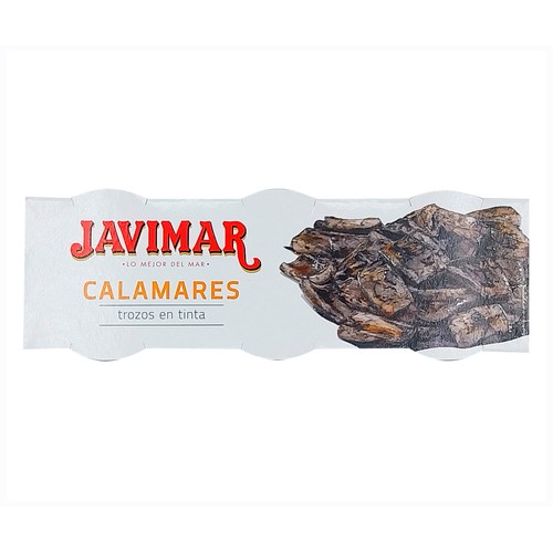 Alcampo JAVIMAR Calamares trozos en tinta 3 x 55 gr