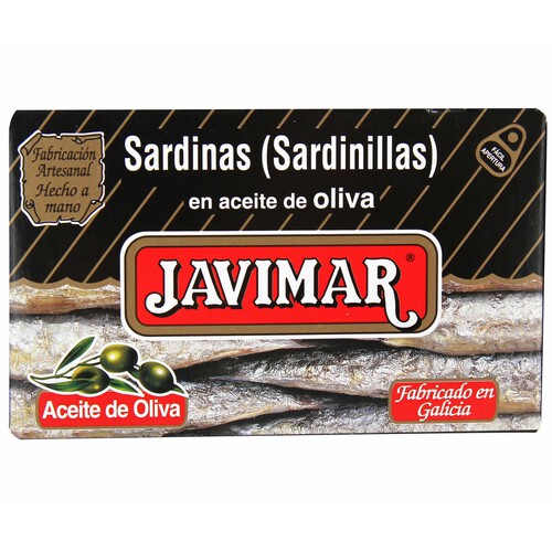 Alcampo JAVIMAR Sardinillas en aceite de oliva 65 g