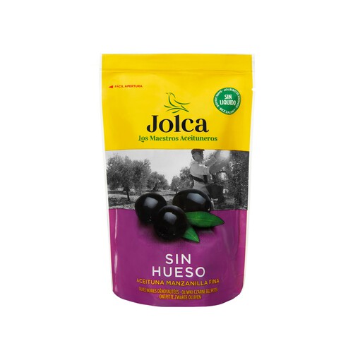Alcampo JOLCA Aceituna negra manzanilla sin hueso JOLCA 75 g