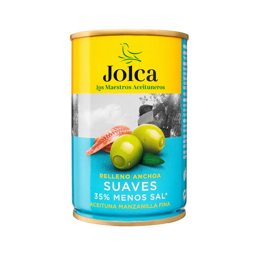 Alcampo JOLCA Aceituna rellena de anchoa suave 130 g