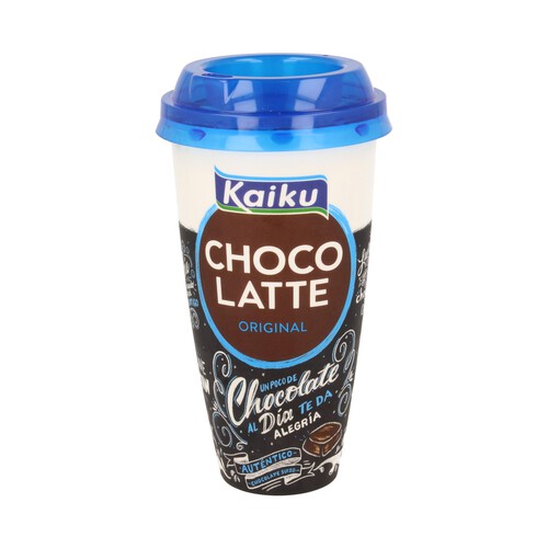 Alcampo KAIKU Chocolate preparado KAIKU Choco latte original 230 ml