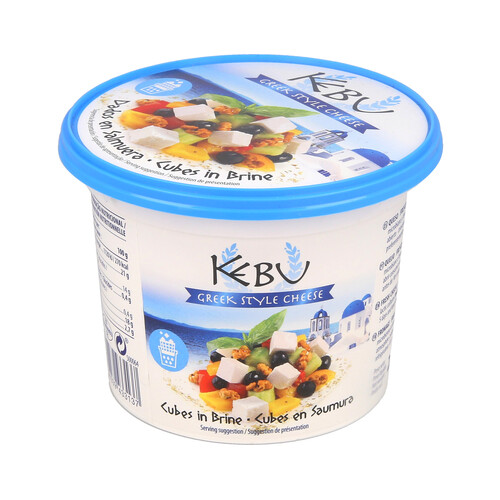 Alcampo KEBU Queso fresco en dados en salmuera KEBU 110 g