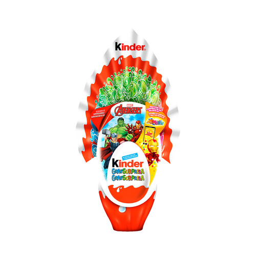 Alcampo KINDER Huevo de pascua de chocolate extrafino 220 g