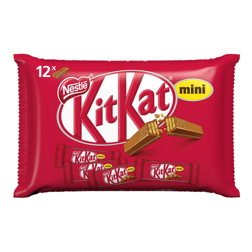 Alcampo KIT KAT Mini Barrita mini de galleta cubiertas de chocolate 200 g