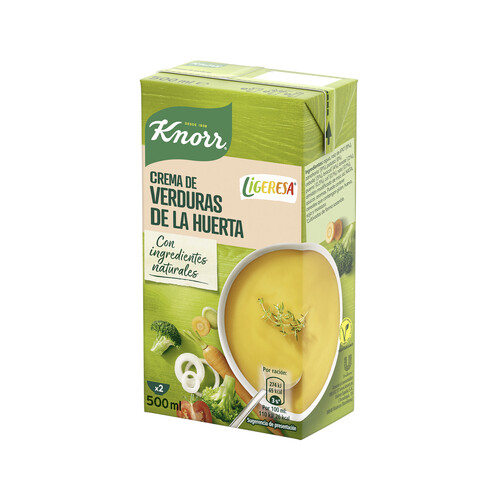 Alcampo KNORR Crema de verduras de la huerta 500 ml