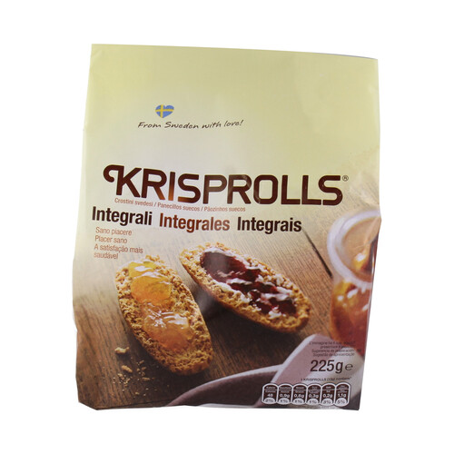 Alcampo KRISPROLLS Panecillos suecos integrales 225 g