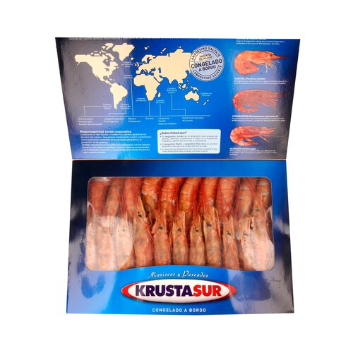Alcampo KRUSTASUR Gambones crudos 20/30 piezas KRUSTASUR 2 kg