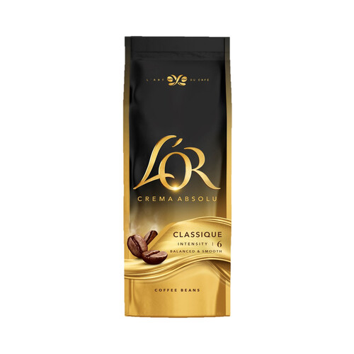 Alcampo L'OR Café Classique en grano con tueste natural 500 g