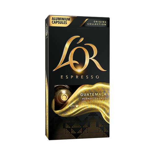 Alcampo L´OR ESPRESSO Café en cápsulas espresso Guatemala 10 uds