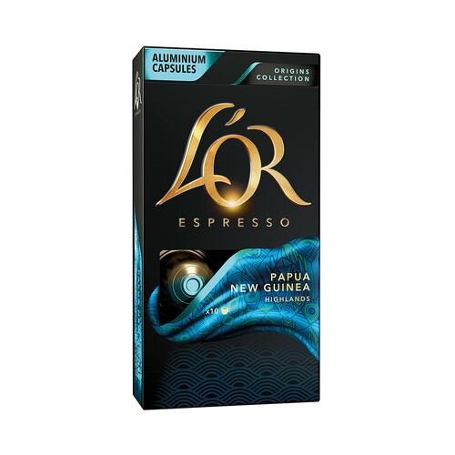 Alcampo L'OR ESPRESSO Café en cápsulas Papua Nueva Guinea I7 10 uds