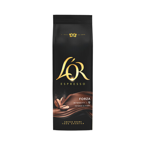 Alcampo L'OR FORZA Café en grano de tueste natural I9 500 g