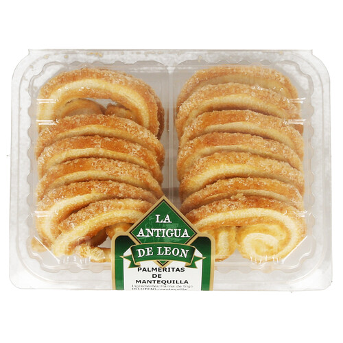 Alcampo LA ANTIGUA DE LEÓN Palmera de mantequilla 175 gr