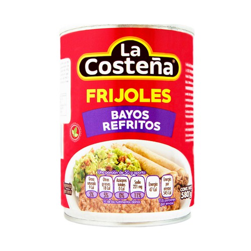 Alcampo LA COSTEÑA Frijoles bayos refritos LA COSTEÑA 580 g