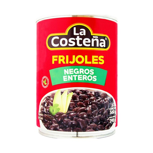 Alcampo LA COSTEÑA Frijoles negros enteros LA COSTEÑA 580 g