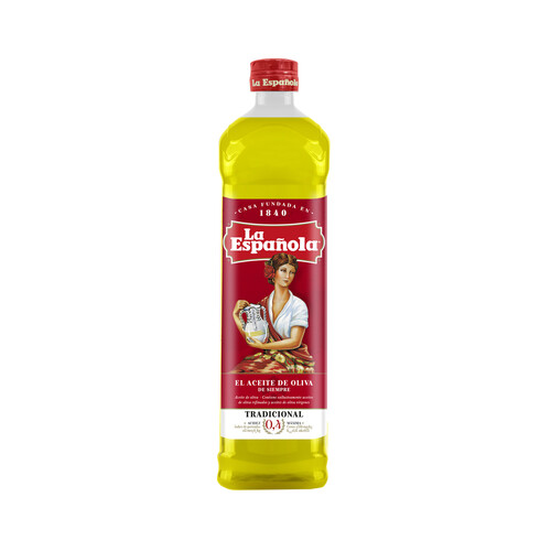 Alcampo LA ESPAÑOLA Aceite de oliva suave botella 1 l