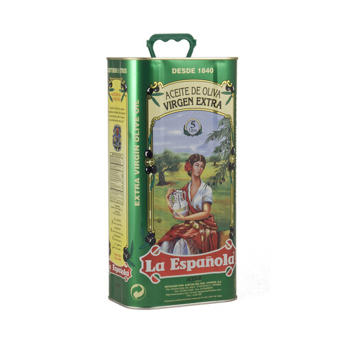 Alcampo LA ESPAÑOLA Aceite de oliva virgen extra lata de 5 l